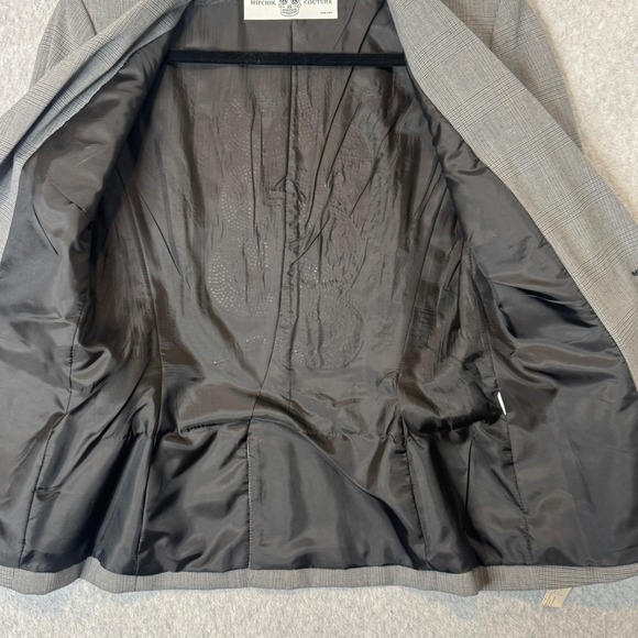 HIPCHIK COUTURE Rhinestone Snake Blazer Statement Jacket Indie Sleeze Made USA - Picture 11 of 12